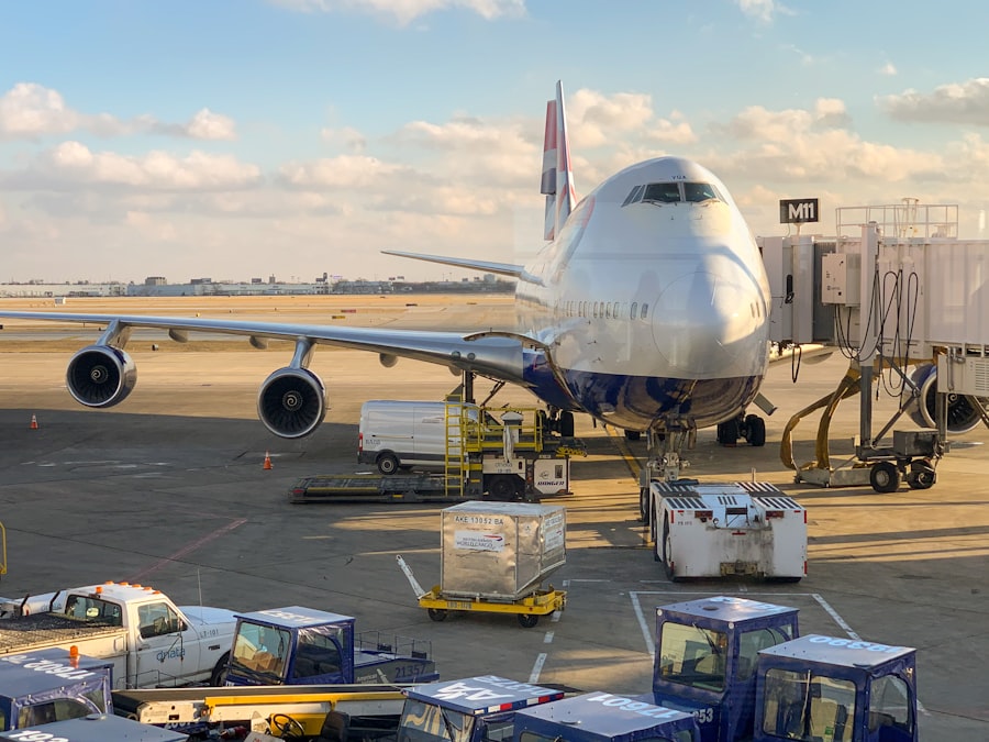 Aircraft used for international freight